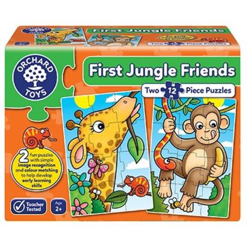 First Jungle Friends (2 x 12 piece puzzles)