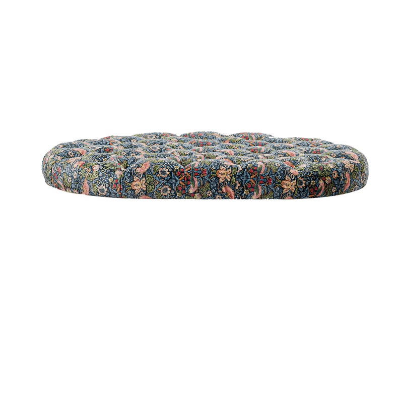 Aristot Tufted Ottoman – William Morris Strawberry Thief